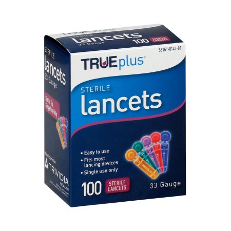 Picture of Lancet TRUEplus™ Incision Device Needle 33 Gauge Twist Top Activation743533