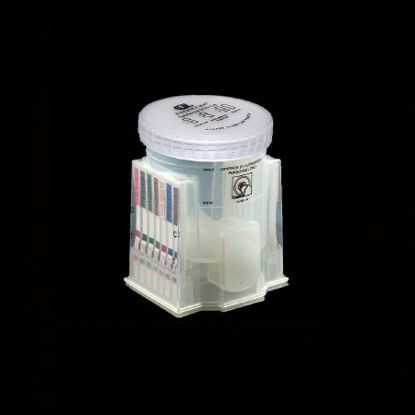 Picture of Drugs of Abuse Test Instant-view® 10-Drug Panel AMP, BAR, BZO, COC, mAMP/MET, MDMA, MOP / OPI300, MTD, PCP, THC Urine Sample 25 Tests03-4526