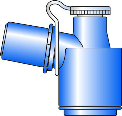 Picture of Swivel Adapter PORTEX® PEEP-KEEP™ For Bronchoscope625191