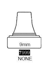 Picture of Ear Speculum Tip Round Tip Plastic 9 mm Disposable7999