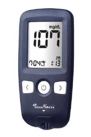 Picture of Blood Glucose Meter GlucoNavii™ 5 Second Results Stores Up To 400 Results No Coding RequiredBGGNM01