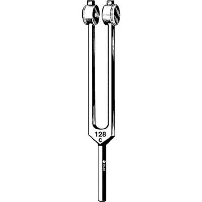 Picture of Tuning Fork with Weight Aluminum Alloy 128 cps67-7128