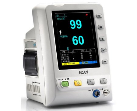 Picture of Patient Monitor Edan® M3A Vital Signs Monitoring Type NIBP, SpO2 AC Power / Battery OperatedM3_NS