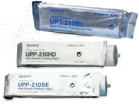 Picture of Media Recording Paper Sony® Premium Grade Paper 100 mm X 22 Meter Roll Without Grid2587441