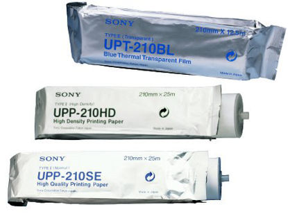 Picture of Media Recording Paper Sony® Premium Grade Paper 100 mm X 22 Meter Roll Without Grid2587441