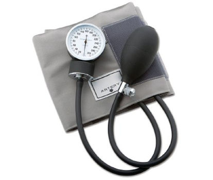 Picture of Aneroid Sphygmomanometer with Cuff Prosphyg™ 2-Tube Pocket Size Hand Held Adult Size 11 Cuff770-11AG