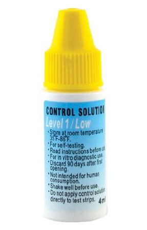 Picture of Blood Glucose Control Solution Advocate® Redi-Code Plus Blood Glucose Testing 4 mL Low LevelBMB003