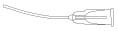 Picture of Lacrimal Cannula Visitec™ 21 Gauge581615