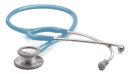 Picture of Classic Stethoscope Adscope® 603 Ceil Blue 1-Tube 22 Inch Tube Double-Sided Chestpiece603MCB