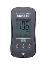 Picture of Blood Glucose Meter Glucocard® Shine 5 Second Results Stores Up To 250 Results Auto Coding542110