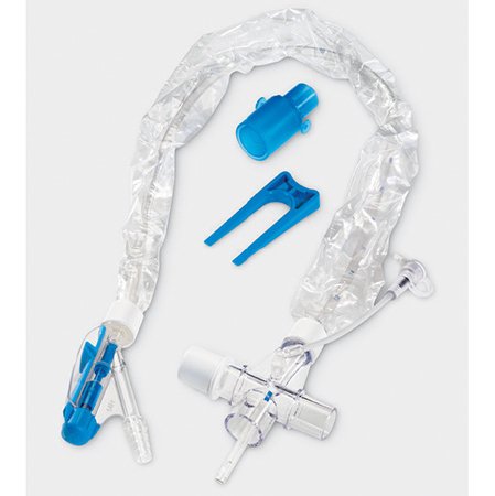 Picture of Closed Suction System SuctionPro 72 T Piece Style Lockable Thumb Valve VentZ255-14