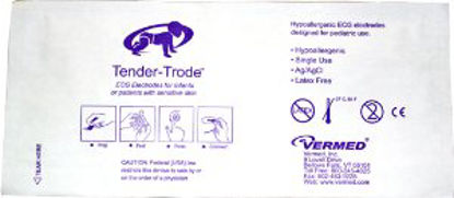 Picture of ECG Snap Electrode TenderTrode™ Monitoring Non-Radiolucent 3 per PackA10001