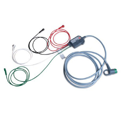 Picture of ECG Cable 8 Foot, AHA, 12 Lead, 4 Wire Limb Lead For Lifepak 12 Defibrillator / Monitor11111-000020