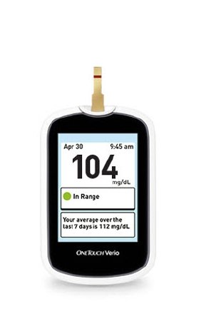 Picture of Blood Glucose Meter OneTouch Verio® No Coding Required53885093202