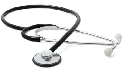 Picture of Classic Stethoscope Proscope™ 660 Black 1-Tube 21 Inch Tube Single Head Chestpiece660BK