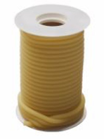 Picture of General Use Connector Tubing 50 Foot Length 0.25 Inch ID NonSterile Without Connector Amber Smooth OT Surface Natural Latex Rubber3932 132