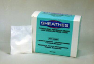 Picture of Ultrasound Probe Cover Sheathes™ 1-9/50 X 11-4/5 Inch Latex NonSterile For use with Ultrasound Probe10339