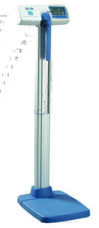 Picture of Floor Scale Digital LCD Display 440 lbs. Capacity White AC Adapter / Battery OperatedWB-3000