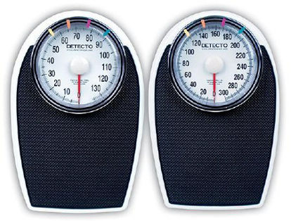 Picture of Floor Scale Dial Display 300 lbs. Capacity White AnalogD-1130