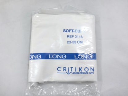 Picture of Blood Pressure Cuff Soft-Cuf® Adult Limb Medium Cuff 23 - 33 cm Cloth Fabric Cuff2116