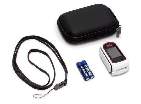 Picture of Fingertip Pulse Oximeter MightySat™ Battery Operated Audible and Visible Alarm9709