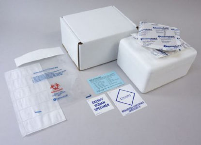 Picture of Refrigerated Shipping System Therapak® 2-1/2 X 4-1/2 X 6 Inch Extra Small Cooler 6 X 10 mL Blood Tubes For Shipping of Category B Substances380125G