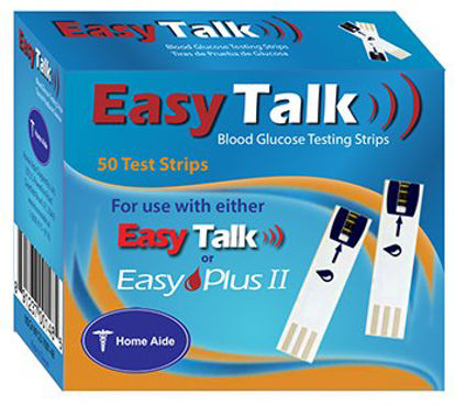 Picture of Blood Glucose Test Strips Easy Talk 50 per Box 6 second response91237-0001-48