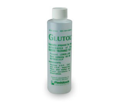 Picture of Glucose Tolerance Beverage Glutol™ 6 oz. per Bottle Lemon Flavor 100 Gram00574195906
