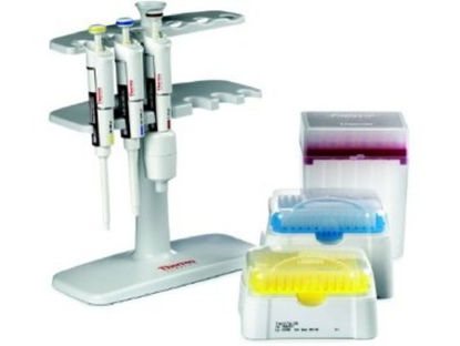 Picture of Finnpipette™ F1 GLP Kit 4 Laboratory Pipetting Kit 2 to 1,000 μL NonSterile4701060N