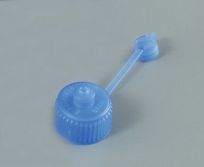 Picture of Bottle Adapter Cap Polyethylene Oral Medicine Dispensing Blue 28 mm / K For Standard Presription Bottles NonSterile8018-10