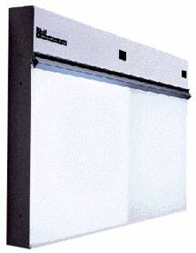 Picture of X-Ray Illuminator Trimline Plus Hi-Lo 1 Bank 1 Tier 6 Lamp 15 W Wall Mount 3-1/4 X 14 X 22 Inch White One, 14 X 17 Inch Film29001