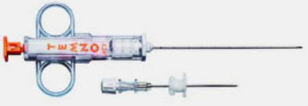 Picture of Soft Tissue Biopsy System Temno® A. C. T. 18 Gauge 20 cm Length OrangeACT1820