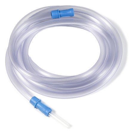 Picture of Suction Connector Tubing DeRoyal® 10 Foot Length 0.281 Inch ID Sterile Female Connector Clear Smooth OT Surface Plastic71-C710
