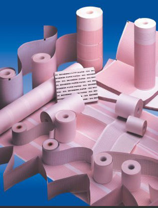 Picture of Diagnostic Recording Paper Thermal Paper 50 mm X 100 Foot Z-Fold ArrayFQW50-3-100