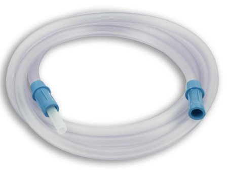 Picture of Suction Connector Tubing 10 Foot Length 0.25 Inch ID Sterile Straw Connector Clear NonConductive Plastic4687