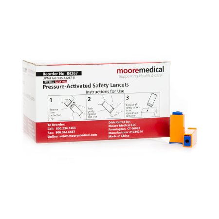 Picture of Lancet McKesson Safety Lancet Needle 21 Gauge84267