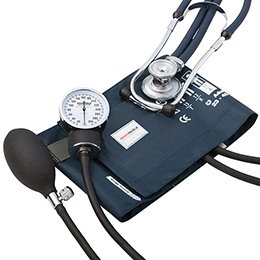 Picture of Aneroid Sphygmomanometer Combo Kit Combo Kit Size 11 Nylon Cuff 22 Inch Stethoscope Tube Sprague Rappaport Stethoscope768-641-11ANMM