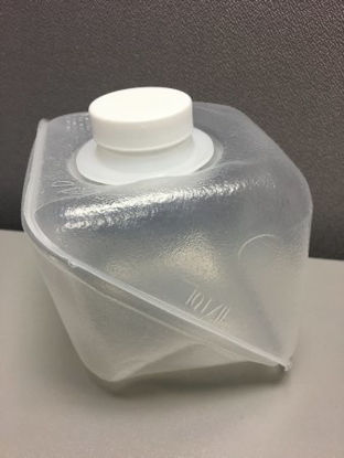 Picture of Lab Storage Container Knocked Down Cubitainer® General Purpose Container Polyethylene 1,000 mL (32 oz.)14375115B