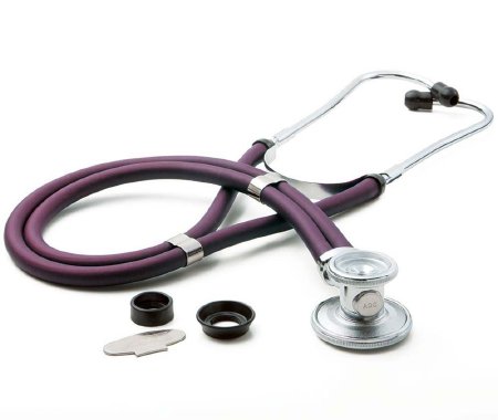Picture of Sprague Stethoscope McKesson Purple 2-Tube 22 Inch Tube Double-Sided Chestpiece641VMM