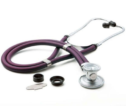 Picture of Sprague Stethoscope McKesson Purple 2-Tube 22 Inch Tube Double-Sided Chestpiece641VMM