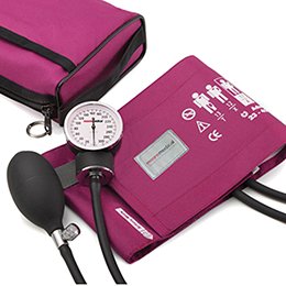 Picture of Aneroid Sphygmomanometer with Cuff McKesson Premium 2-Tube Pocket Size Hand Held Adult Large Cuff768-11AMMM