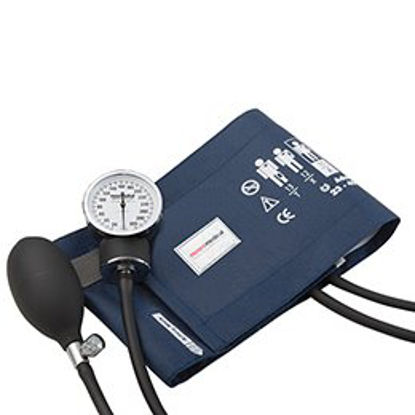 Picture of Aneroid Sphygmomanometer with Cuff McKesson Premium 2-Tube Pocket Size Hand Held Adult Large Cuff768-11ANMM