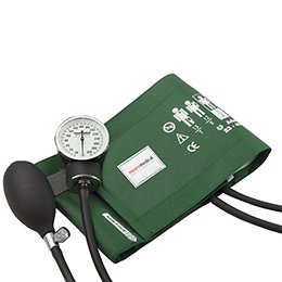 Picture of Aneroid Sphygmomanometer with Cuff McKesson Premium 2-Tube Pocket Size Hand Held Adult Large Cuff768-11ADGMM