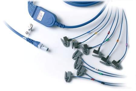 Picture of Patient Cable 43 Inch, 10 Lead For use with Q-Stress or HeartStride60-00184-01