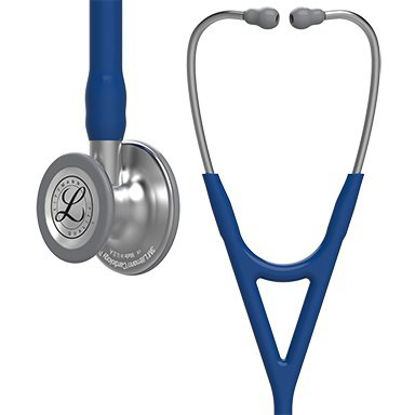 Picture of Cardiology Stethoscope 3M™ Littmann® Cardiology IV™ Blue 1-Tube 22 Inch Tube Double-Sided Chestpiece6154