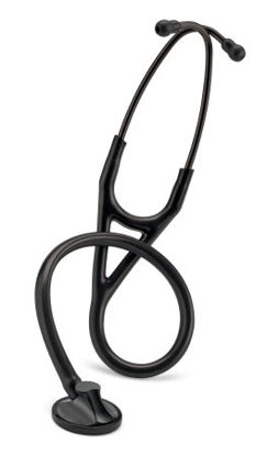 Picture of Cardiology Stethoscope 3M™ Littmann® Master Cardiology™ Black 1-Tube 27 Inch Tube Single Head Chestpiece2161