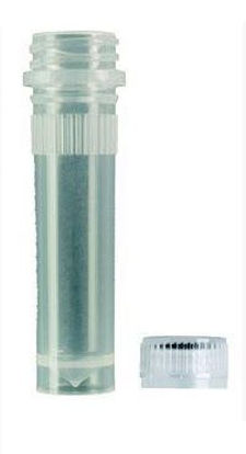 Picture of GeneMate Storage Tube Conical Bottom, Skirted Plain 2 mL Without Color Coding Screw Cap Polypropylene Tube490003-420
