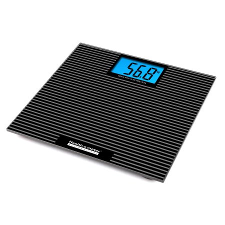 Picture of Floor Scale Health O Meter® Digital LCD Display 440 lbs / 200 kg. Capacity Gray Battery Operated810KL