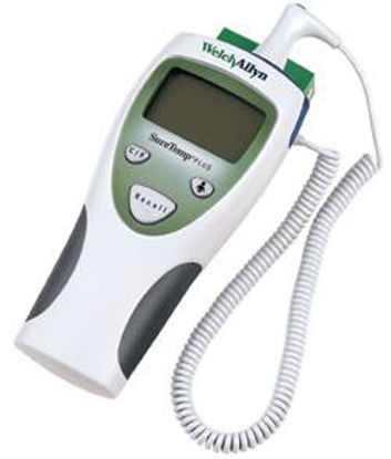 Picture of Electronic Probe Thermometer SureTemp® Oral / Rectal / Axillary Probe Wall Mount01692-300