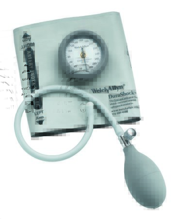 Picture of Aneroid Sphygmomanometer with Cuff DuraShock® 1-Tube Pocket Size Hand Held Small Adult / Child Size 10 CuffDS44-10